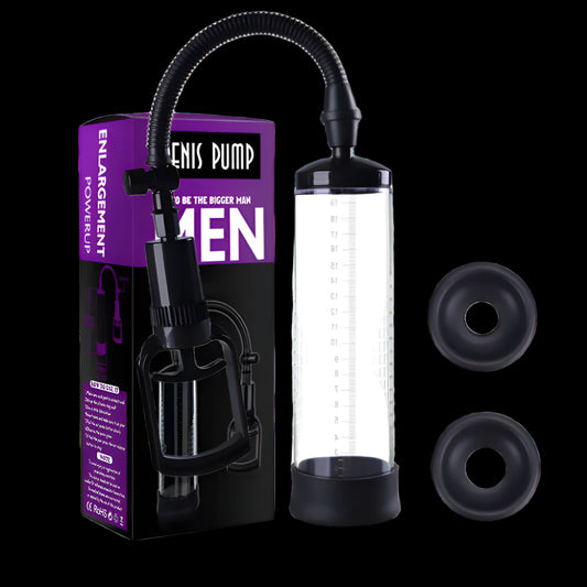🍆 ToysPleasure™ Men's Growth Pump Pen Cup – Professional Set for Stability & Performance