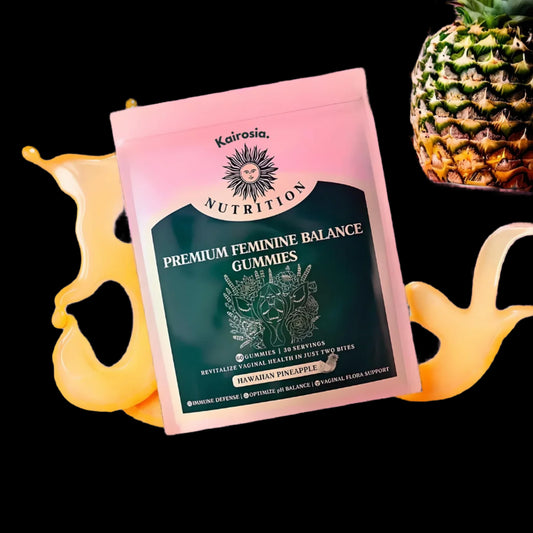 🌺 Premium Feminine Balance Gummies – Hawaiian Pineapple