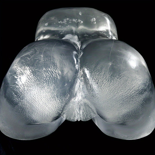 💎 ToysPleasure™ Transparent Bubble Butt Torso – 5.6LB
