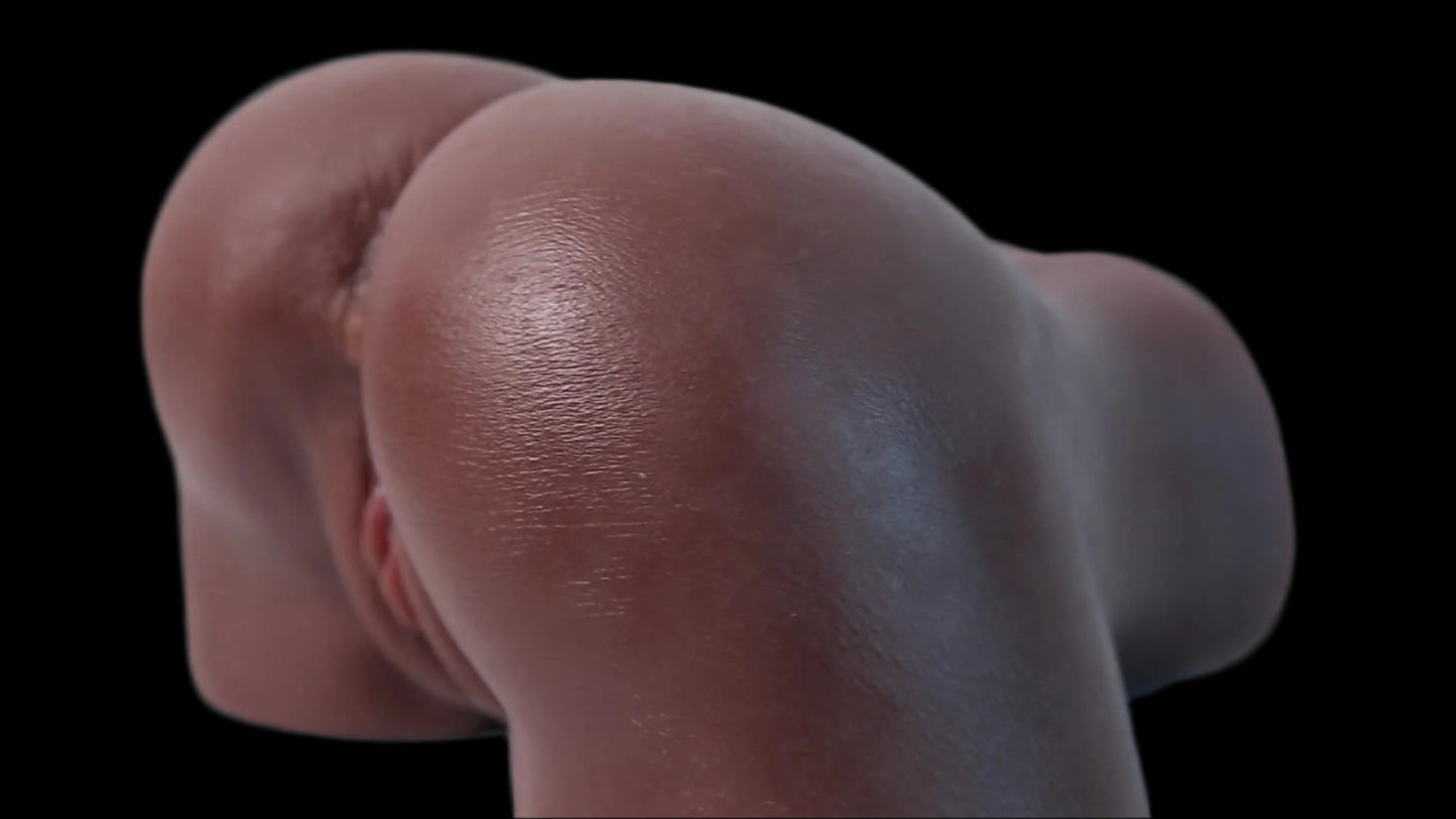 "ToysPleasure" 2.7kg Sarah Realistic Sex Doll for Men - Big Ass Sex Toy with Lifelike Pussy Anal - Male Masturbator Torso