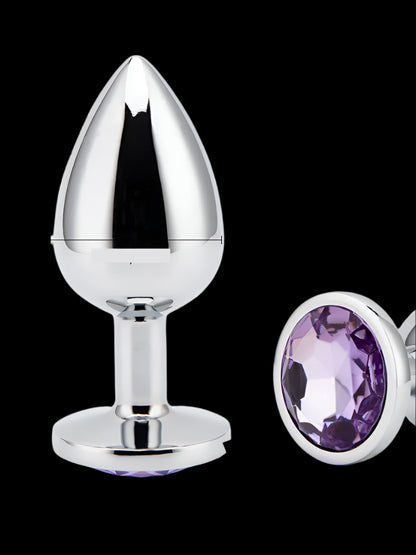 🍑 ToysPleasure™ Stainless Steel Anal Plug – Smooth & Sensual Play in 3 Sizes & 5 Styles