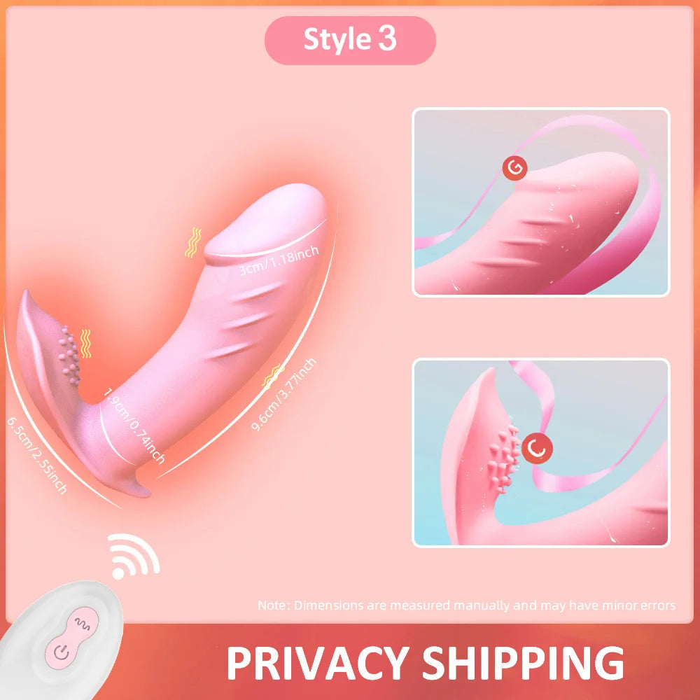 "ToysPleasure" Remote Control Vibrator-(G Spot)-(Clitoris Stimulator)
