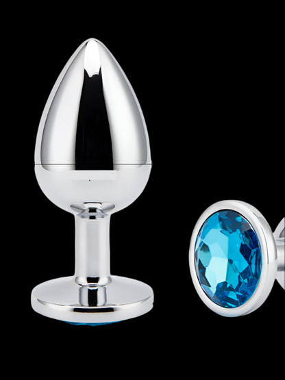 🍑 ToysPleasure™ Stainless Steel Anal Plug – Smooth & Sensual Play in 3 Sizes & 5 Styles