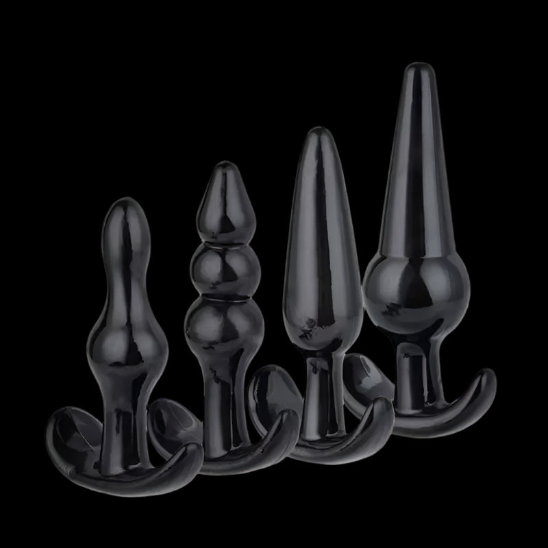 🍑 ToysPleasure™ Ultimate Silicone Plug Set – 4/5/7/8 Pcs of Pure Pleasure!