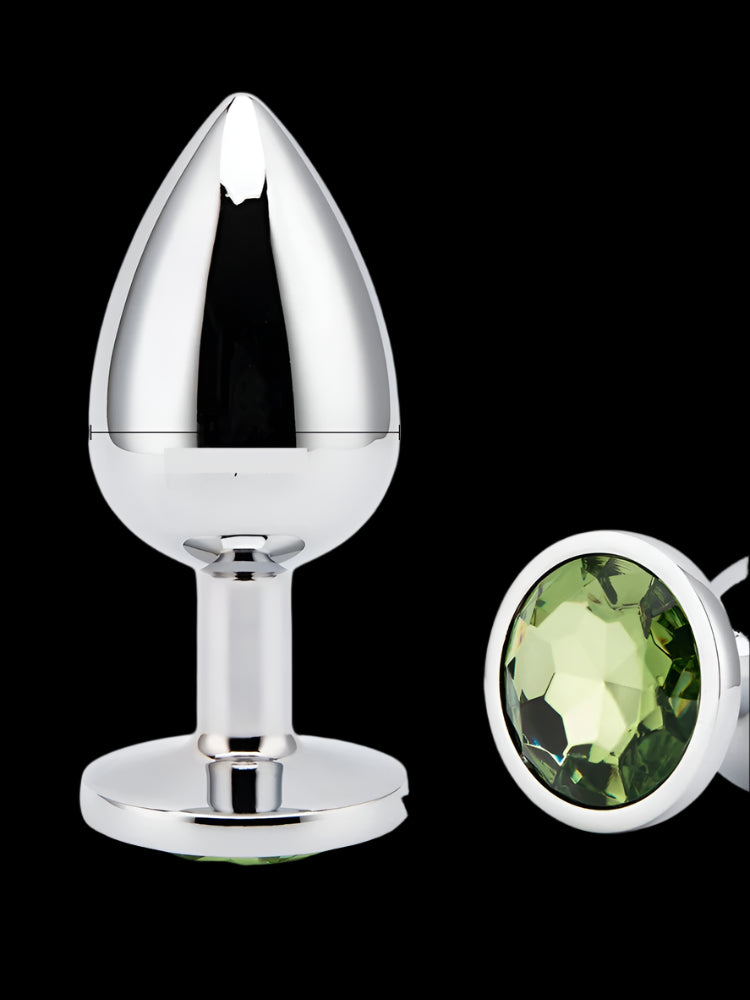 🍑 ToysPleasure™ Stainless Steel Anal Plug – Smooth & Sensual Play in 3 Sizes & 5 Styles