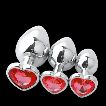 🍑 ToysPleasure™ Heart-Shaped Anal Plug