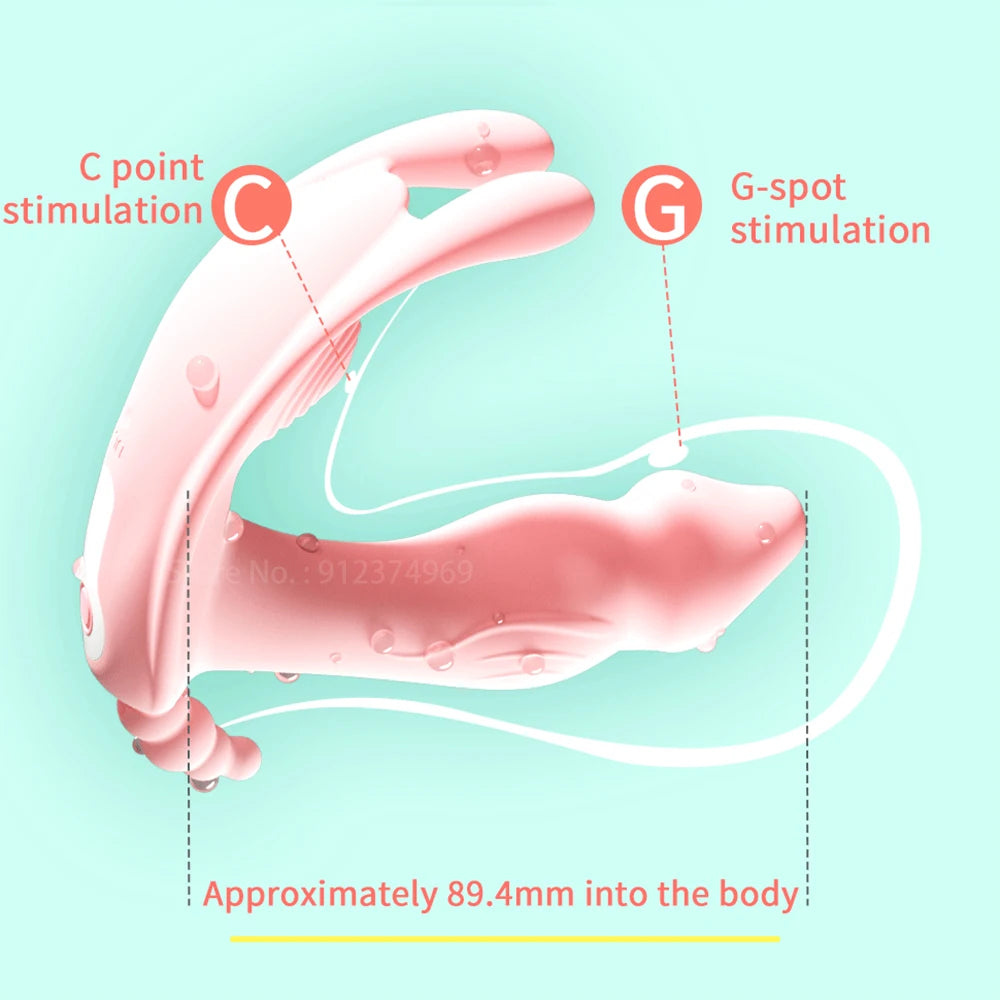 "ToysPleasure" Remote Control Vibrator-(G Spot)-(Clitoris Stimulator)