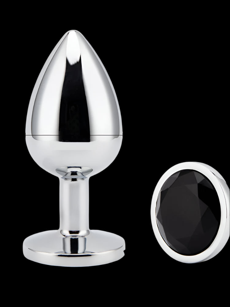 🍑 ToysPleasure™ Stainless Steel Anal Plug – Smooth & Sensual Play in 3 Sizes & 5 Styles