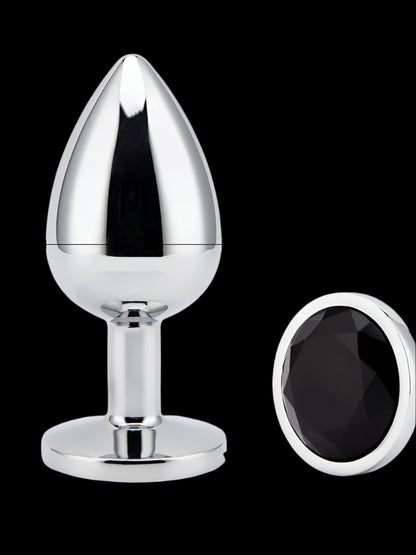 🍑 ToysPleasure™ Stainless Steel Anal Plug – Smooth & Sensual Play in 3 Sizes & 5 Styles