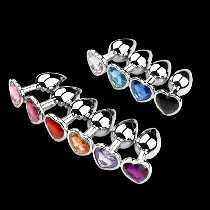 🍑 ToysPleasure™ Heart-Shaped Anal Plug